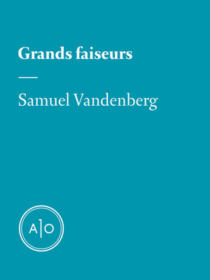 cover image of Grands faiseurs